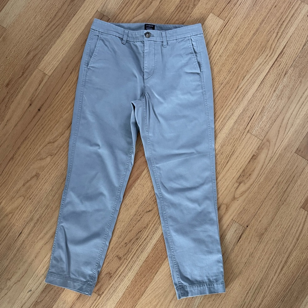 J. Crew Women’s Gray High Rise Girlfriend Chinos